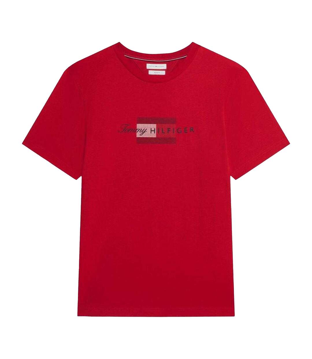 T-shirt Motif/style Texte Homme Rouge Tommy Hilfiger-2