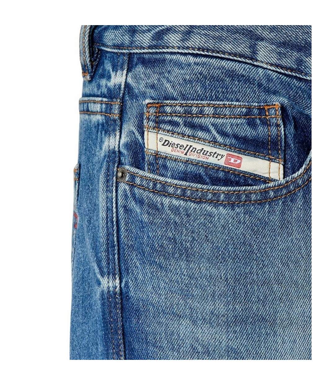 Jean D-viker Homme Bleu Diesel-3