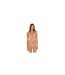 Haut De Maillot De Bain Motif/style Triangle Femme Beige Grace-1