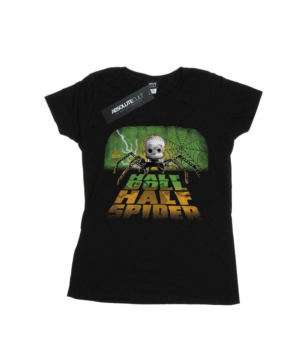 Disney Femme/Les femmes - T-shirt en coton Toy Story - moitié poupée, moitié araignée (Noir) - UTBI44268-1