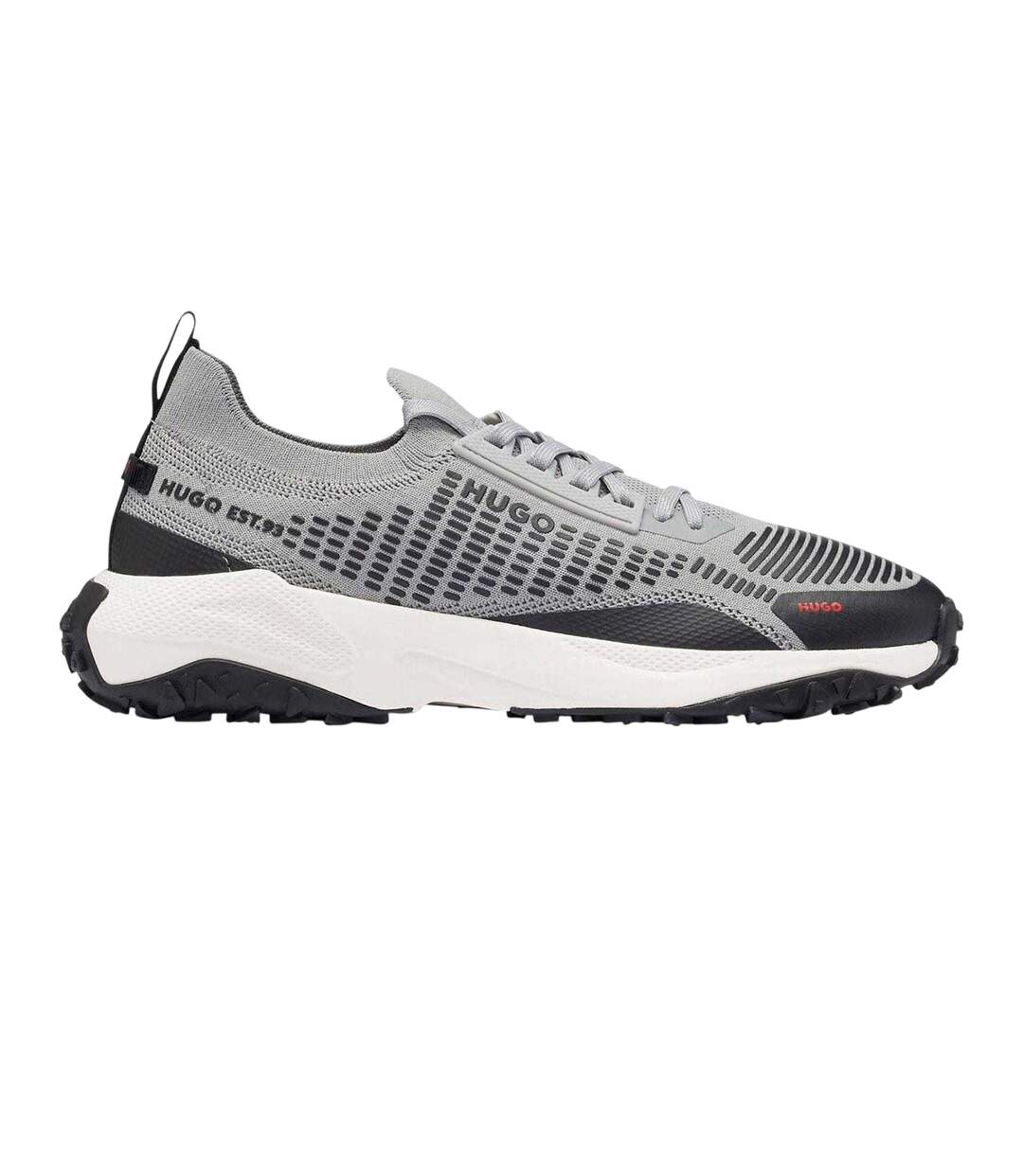 Mens Go 1st Trainers Grey Hugo-1
