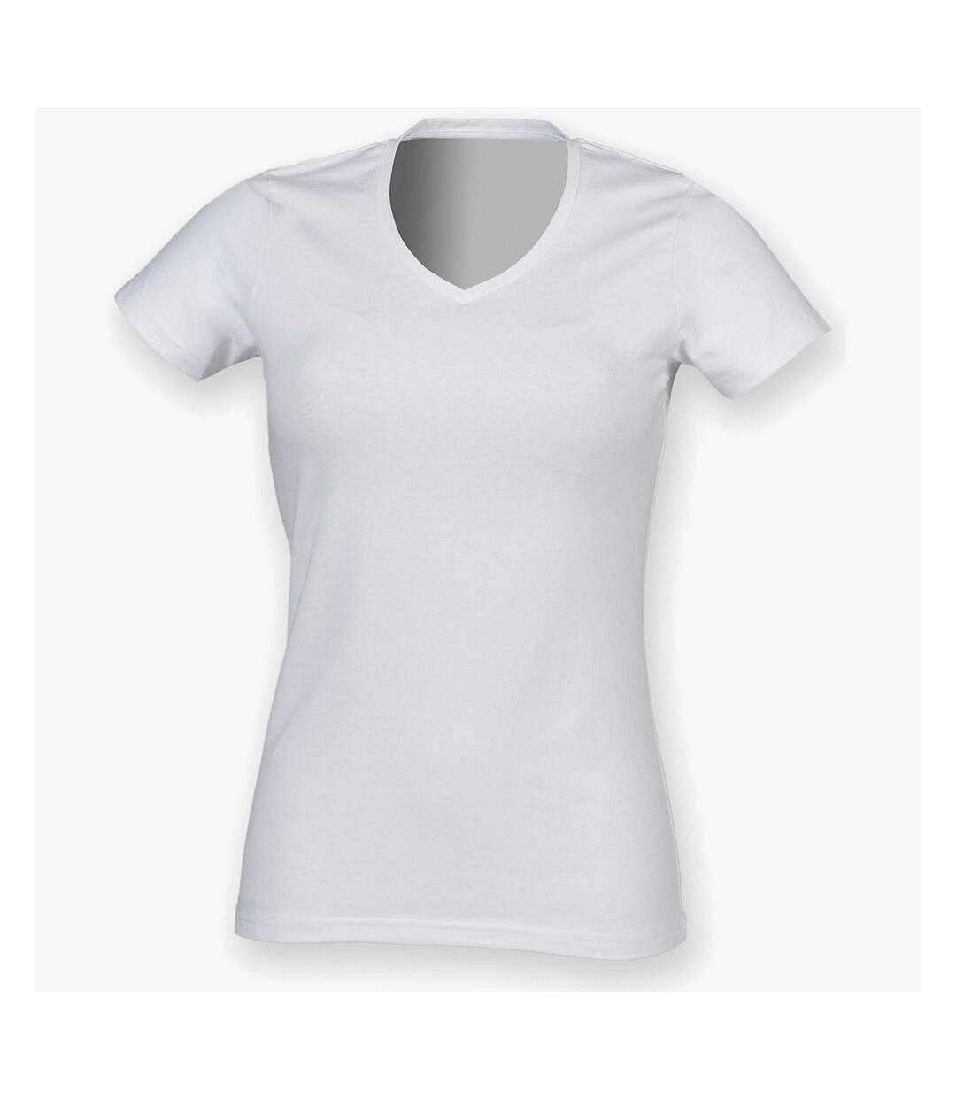 T-shirt feel good femme blanc Skinni Fit