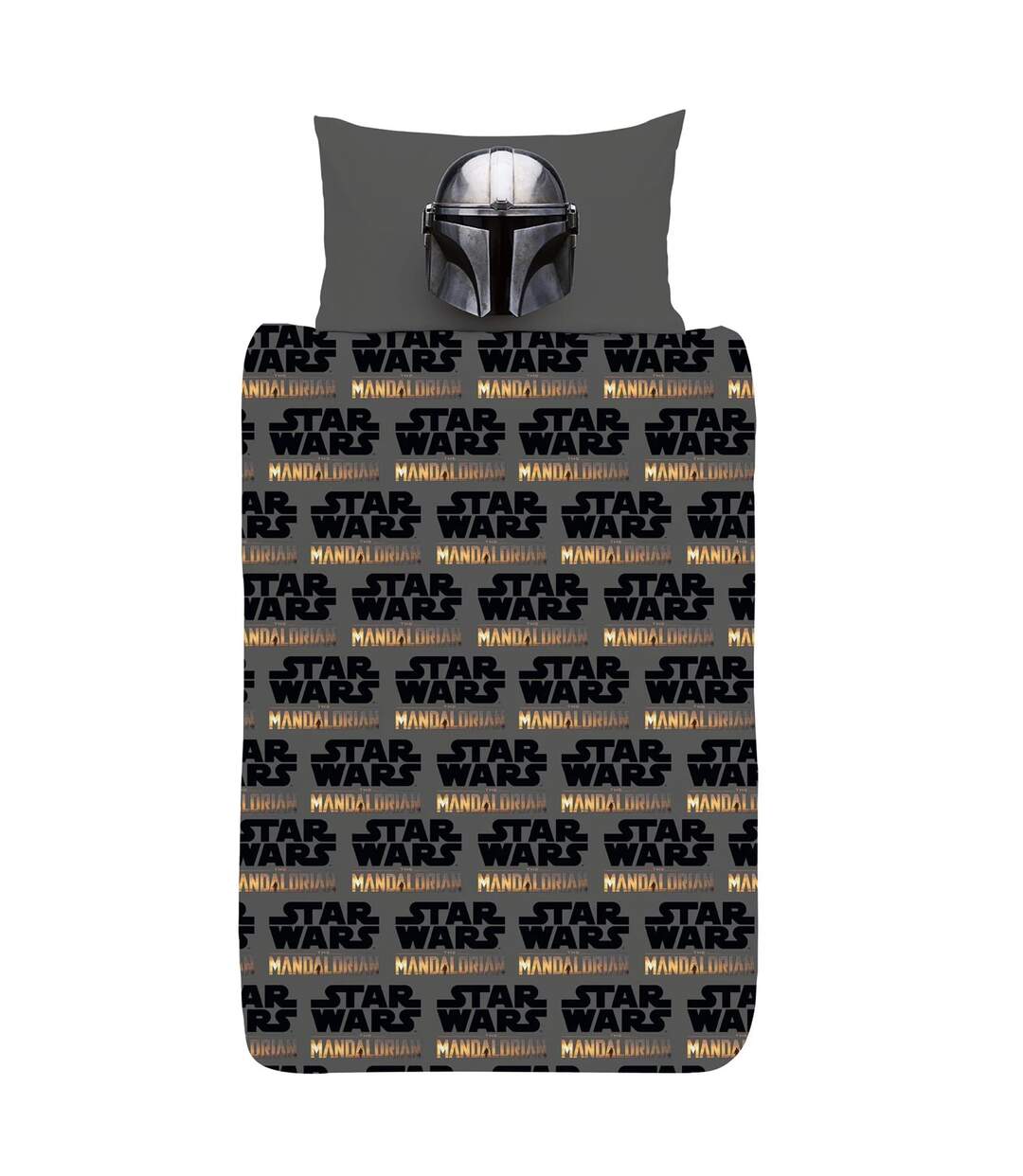 Helmet Reversible Duvet Set Multicoloured Star Wars The Mandalorian-2