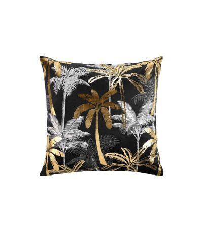 Housse de Coussin Feanor 60x60cm Noir & Or