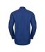 Russell Collection Mens Long Sleeve Easy Care Oxford Shirt (Bright Royal)