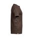 Tee Jays Mens Interlock T-Shirt (Chocolate Brown) - UTPC4094