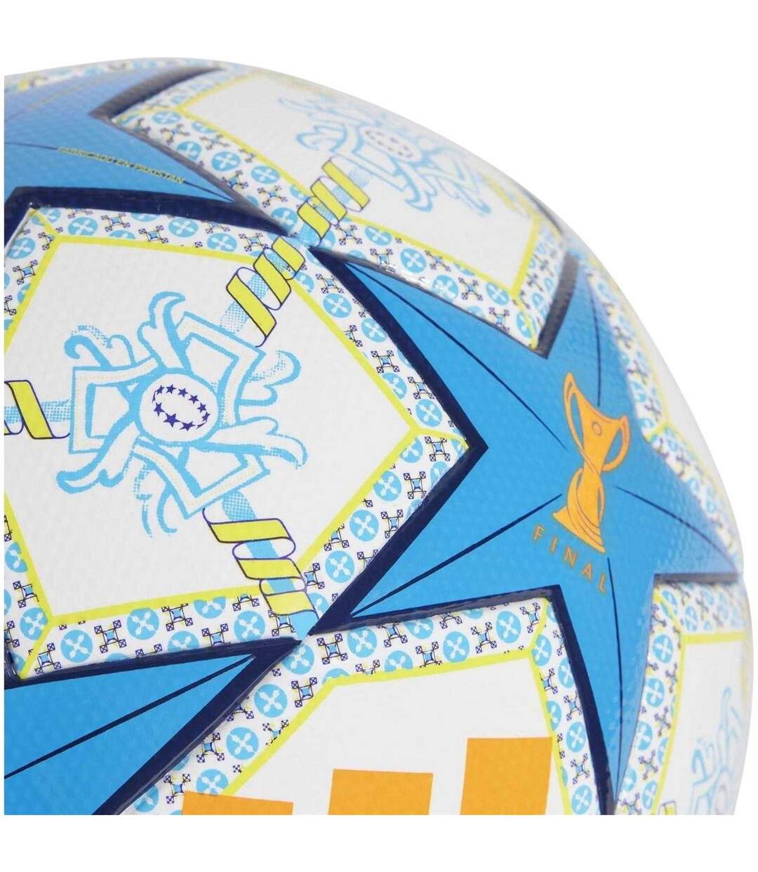 Ballon De Foot Motif/style Étoile Womens Ucl League Femme Taille 4 Blanc Bleu Adidas-2