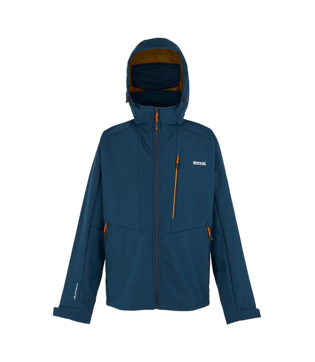 Veste softshell hewitts homme denim sombre / orange sombre Regatta Regatta