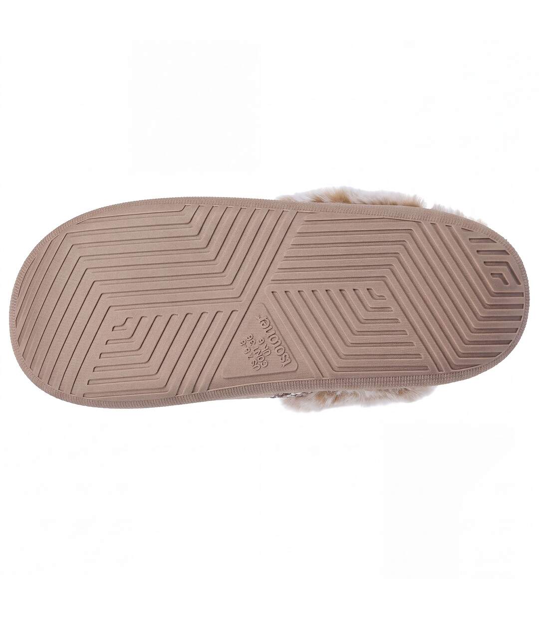 Isotoner Chaussons Mules femme cuir semelle bloup extra confort-3