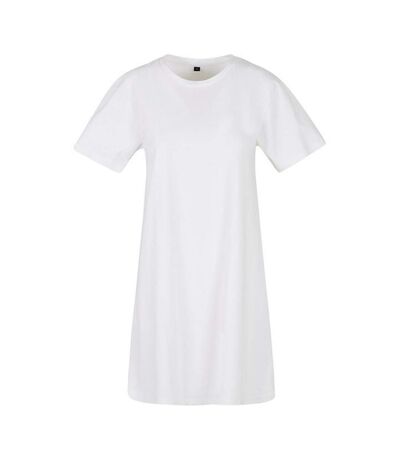 Robe t-shirt femme blanc Build Your Brand