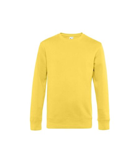 Pull À Col Ras Du Cou King Pour Hommes Jaune B&C