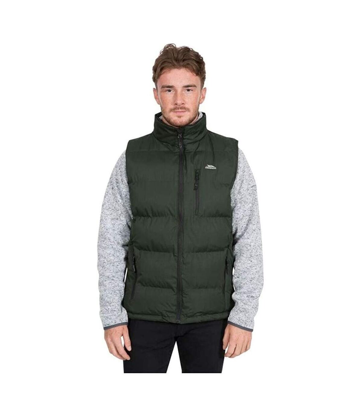 Trespass Mens Clasp Padded Gilet/Bodywarmer (Olive)
