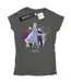 Disney Femmes/Les femmes Frozen 2 - T-shirt en coton grainé à motifs dégradés (Charbon de bois) - UTBI21739-1