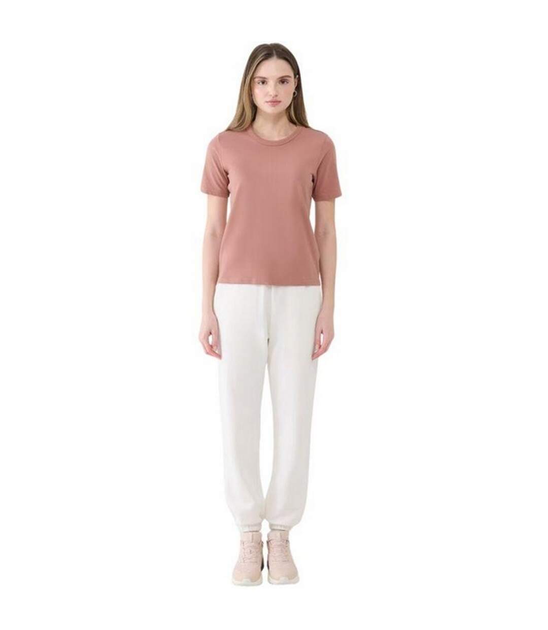 Pantalon De Jogging F1013 Femme Blanc 4F-1