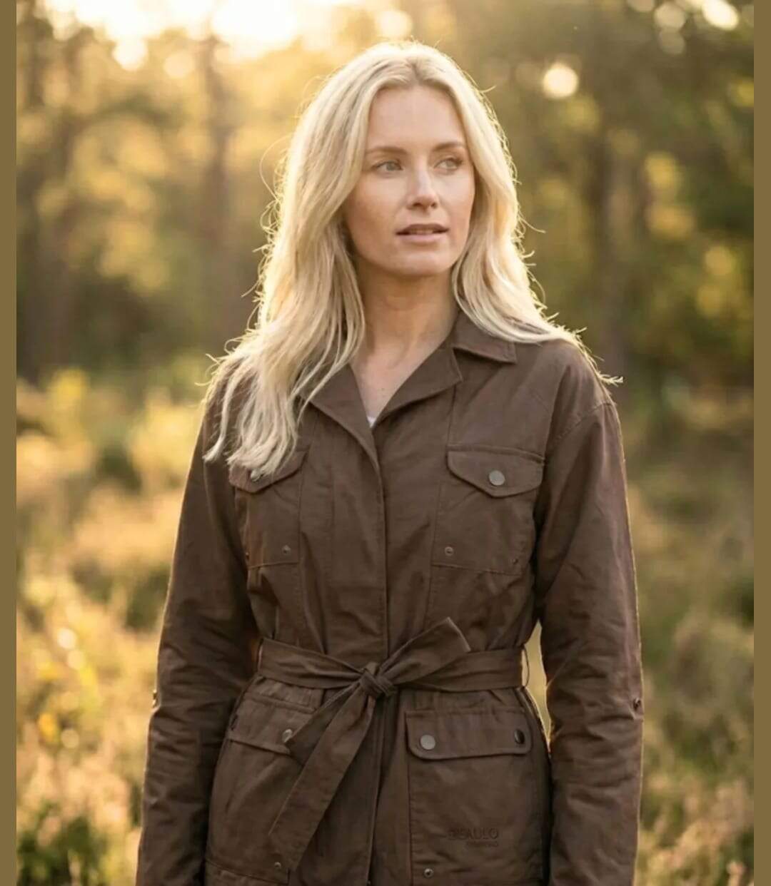 Veste Saharienne Femme Ogalo Noisette (Réf. SE1186)-1