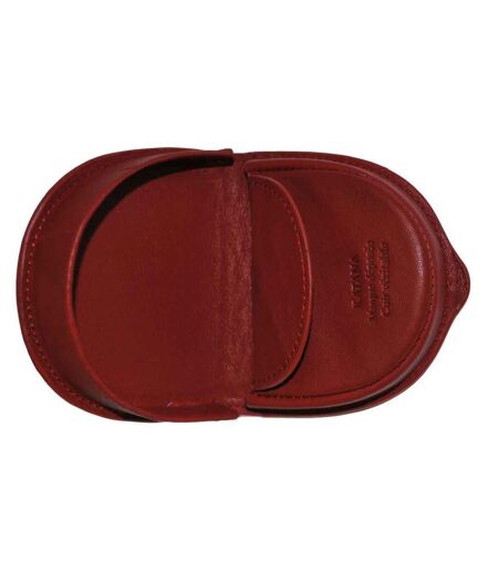 Katana - Porte-monnaie cuvette en cuir - rouge - 5903