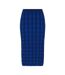 Jupe Mi-longue Motif/style À Motifs Femme Bleu Noir Boss-2