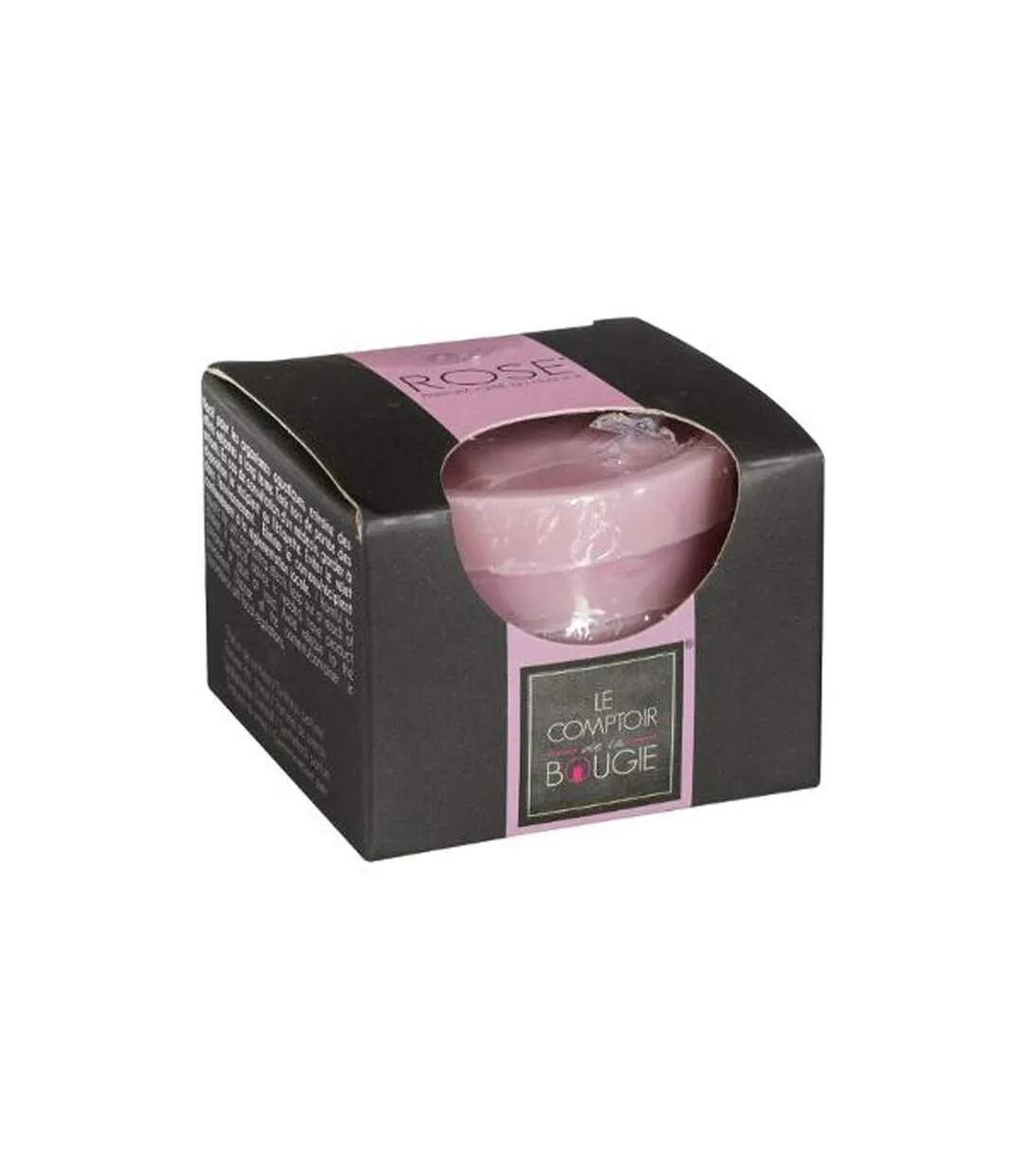 Lot de 5 Cires Parfumées à Brûler Etoile 45g Rose-2