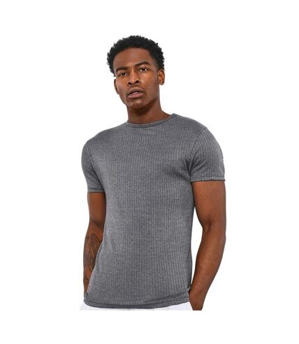 Absolute Apparel Mens Thermal Short Sleeve T-Shirt (Charcoal) - UTAB121