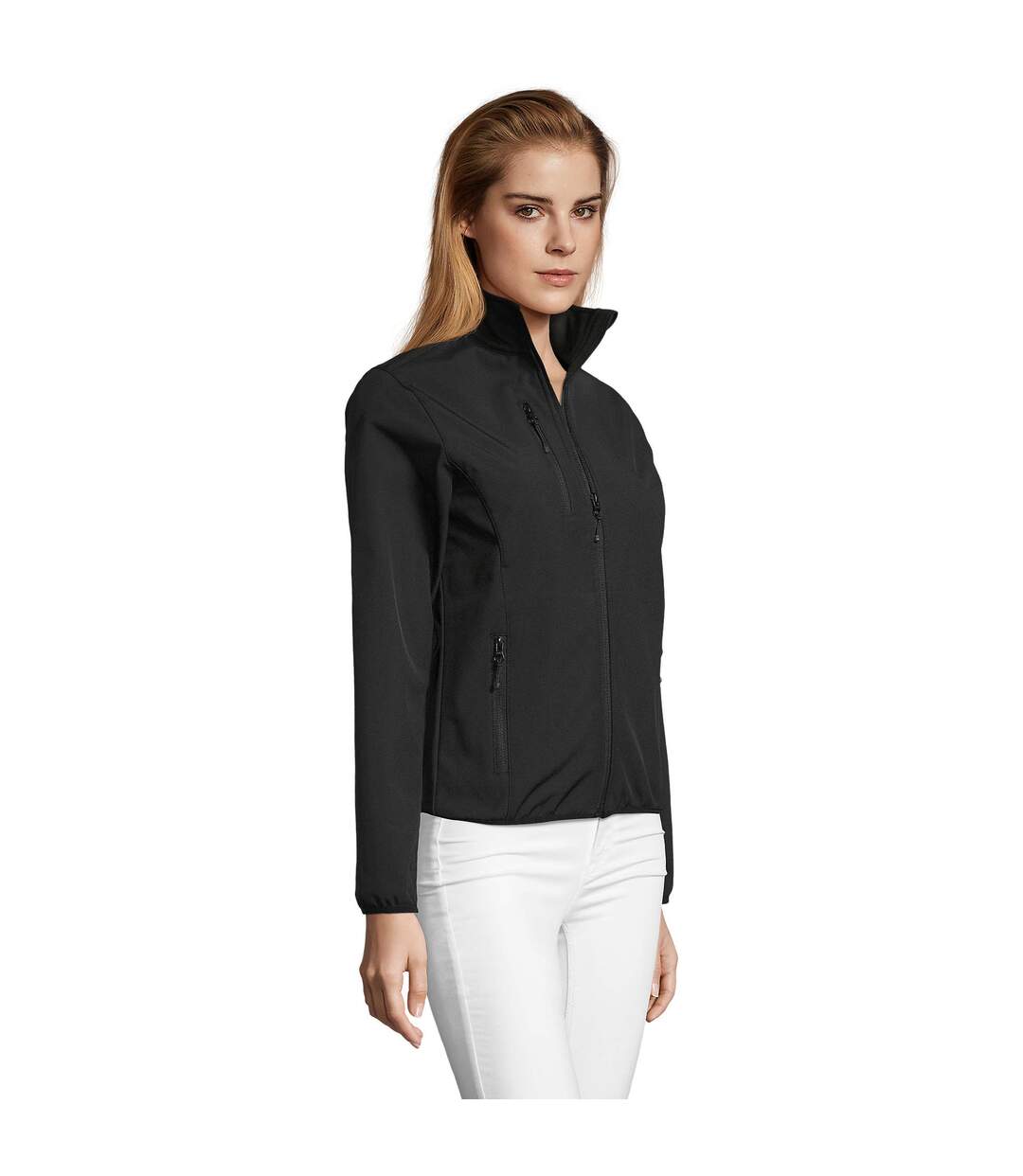Veste Softshell Radian Femme Noir SOLS-1