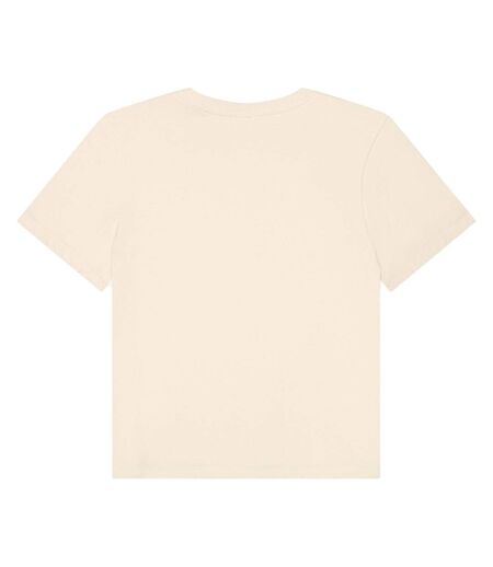 Womens/ladies Heavy Boxy T-shirt Natural Bella + Canvas