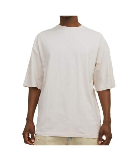 T-shirt Uni Beige Homme Jack & Jones Charge - L