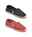 OZABI Pack 2 Paires Espadrilles Homme Semelle Corde Jute-1