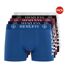 Boxers Kelmack2 Homme Bleu Noir Pourpre Gris Bleu Marine Henleys-1