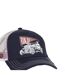 Casquette trucker avec filet souple effet bamboo avec print Crew Vondutch-3