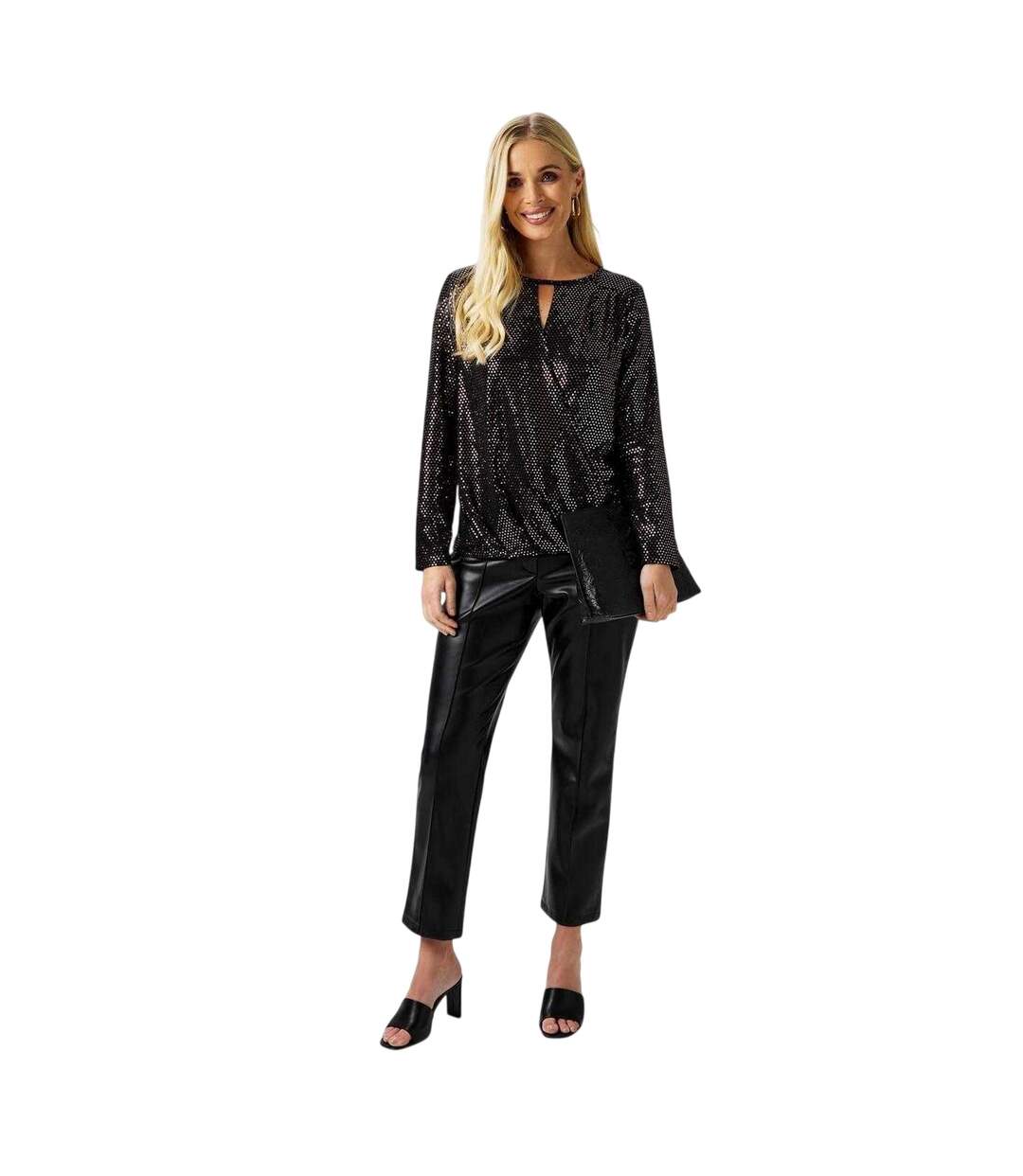 Pantalon Femme Noir Biba-1