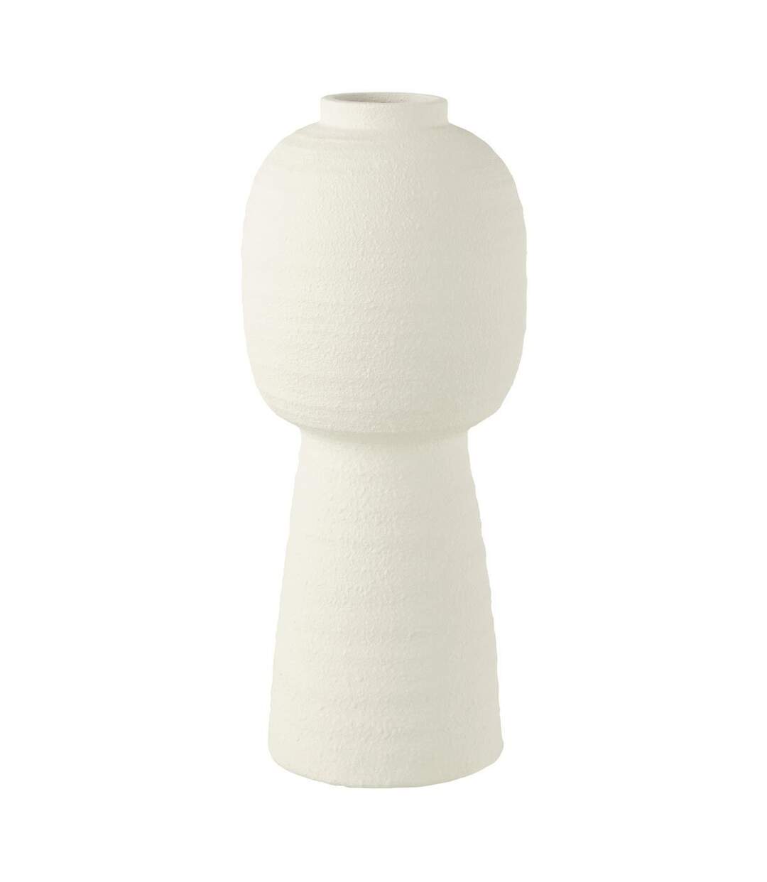 Vase Lanterne Déco Russel 50cm Blanc-1