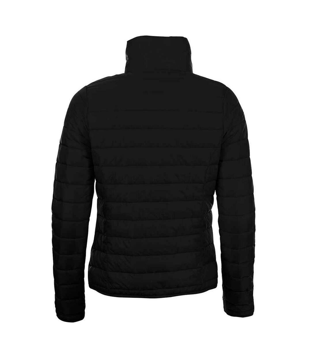 Doudoune Matelassée Ride Femme Noir SOLS-2