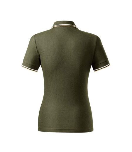 Polo Focus Femme Kaki Malfini