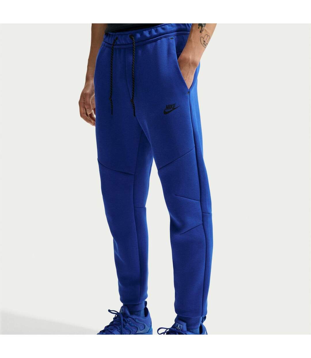 Mens Tech Fleece Joggers Royal Blue Nike-4