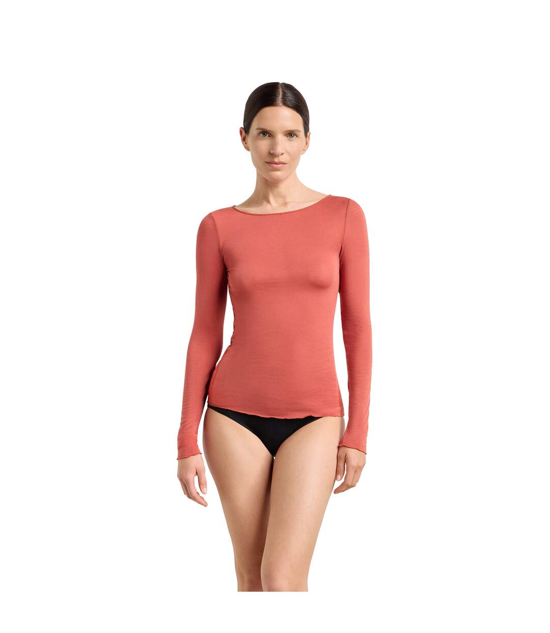 T-shirt col bateau Thermal-1