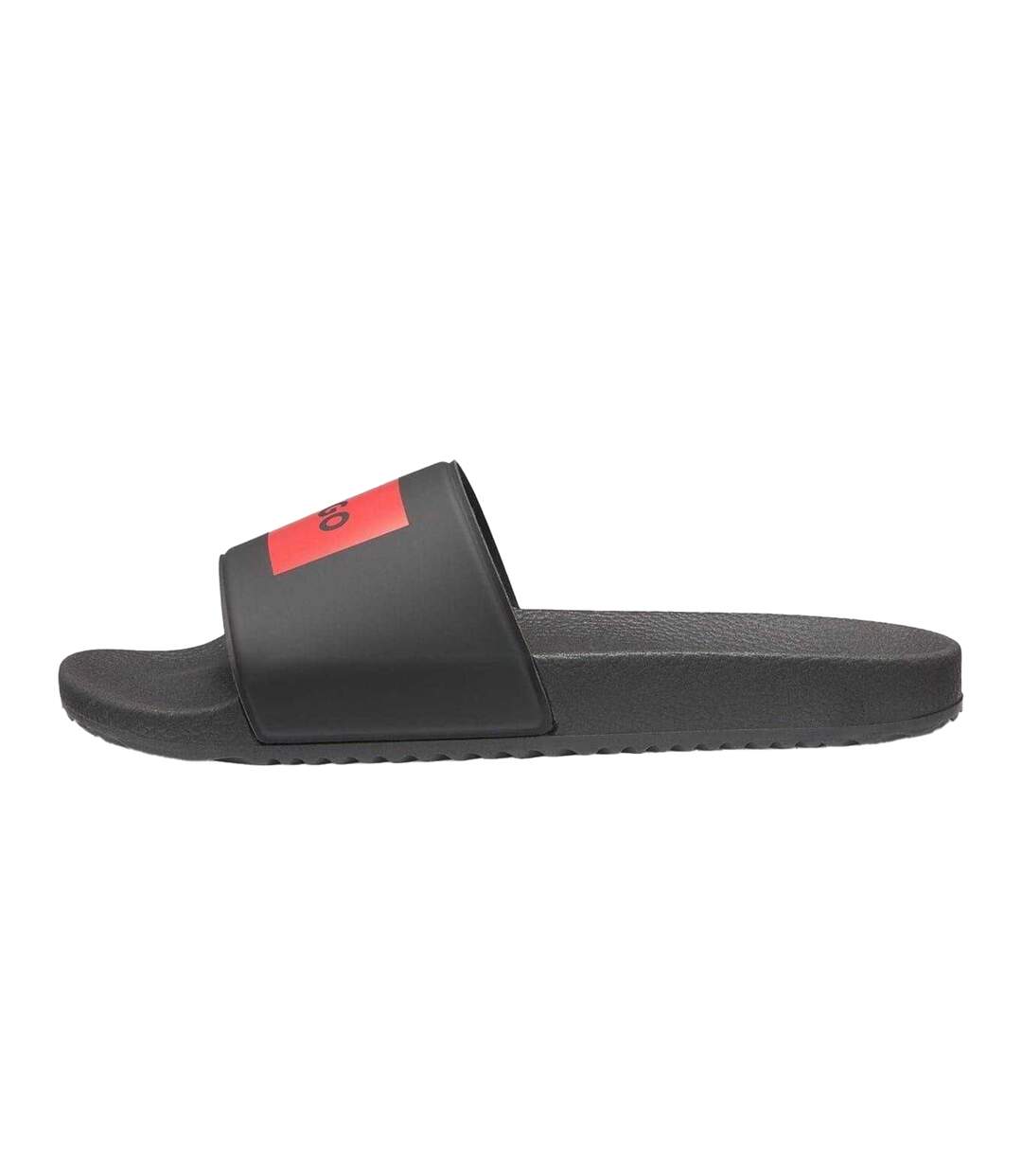 Mens Timein Slides Black Hugo-3
