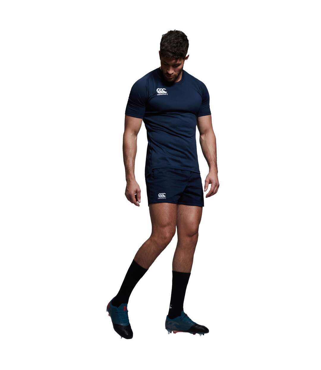 Mens Professional Cotton Shorts Navy Canterbury-1