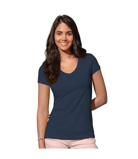 T-shirt Megan Femmes Bleu Marine Stedman