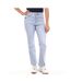 Jean droit bleu clair femme monday premium 11-1