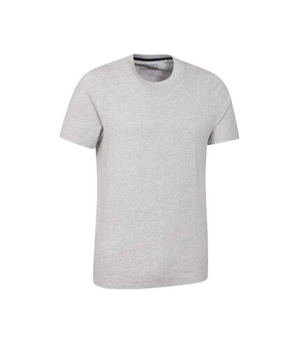 Mens flint crew neck t-shirt grey Mountain Warehouse