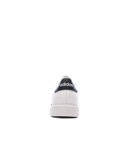Baskets blanches/noires homme adidas grand court 2.0