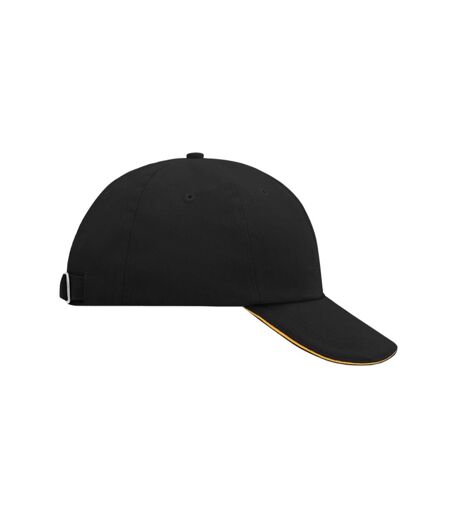 Casquette De Baseball Raver Noir Orange Myrtle Beach