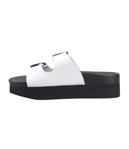 Womens/ladies Esti Plus Pu Sandals White Rocket Dog