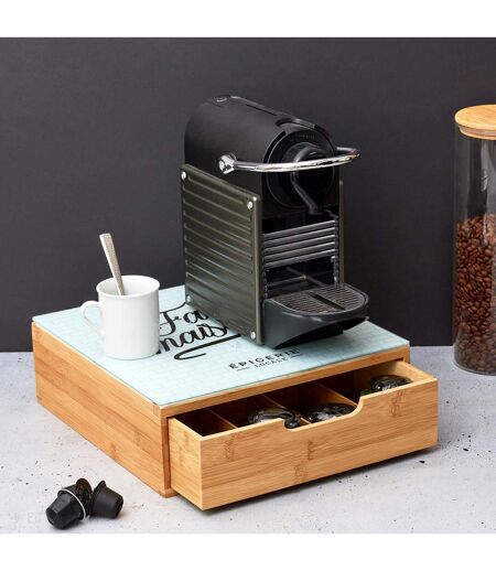 Porte capsule en bois collection BROOKLYN