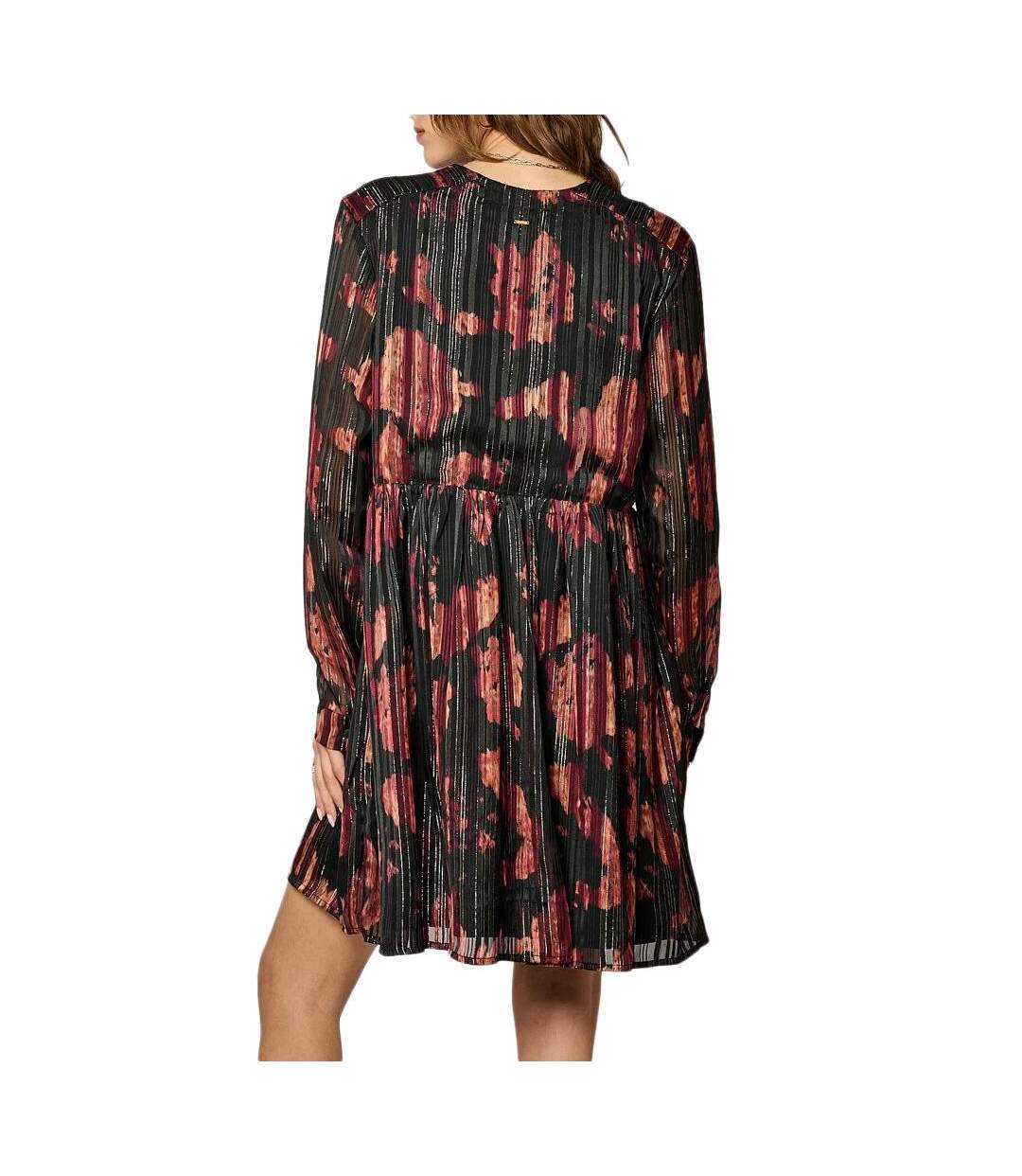Robe noire/rouge femme kaporal moon-2