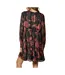 Robe noire/rouge femme kaporal moon-2
