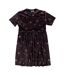 Robe Motif/style Céleste Femme Noir Labyrinth-2