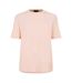Mens Tchup Logo Oversized T-shirt Pink Boss-1