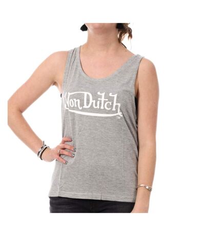 Débardeur Gris Femme Von Dutch Basic - L