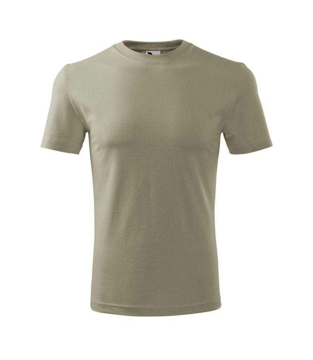 T-shirt Classic New Homme Gris Malfini-1